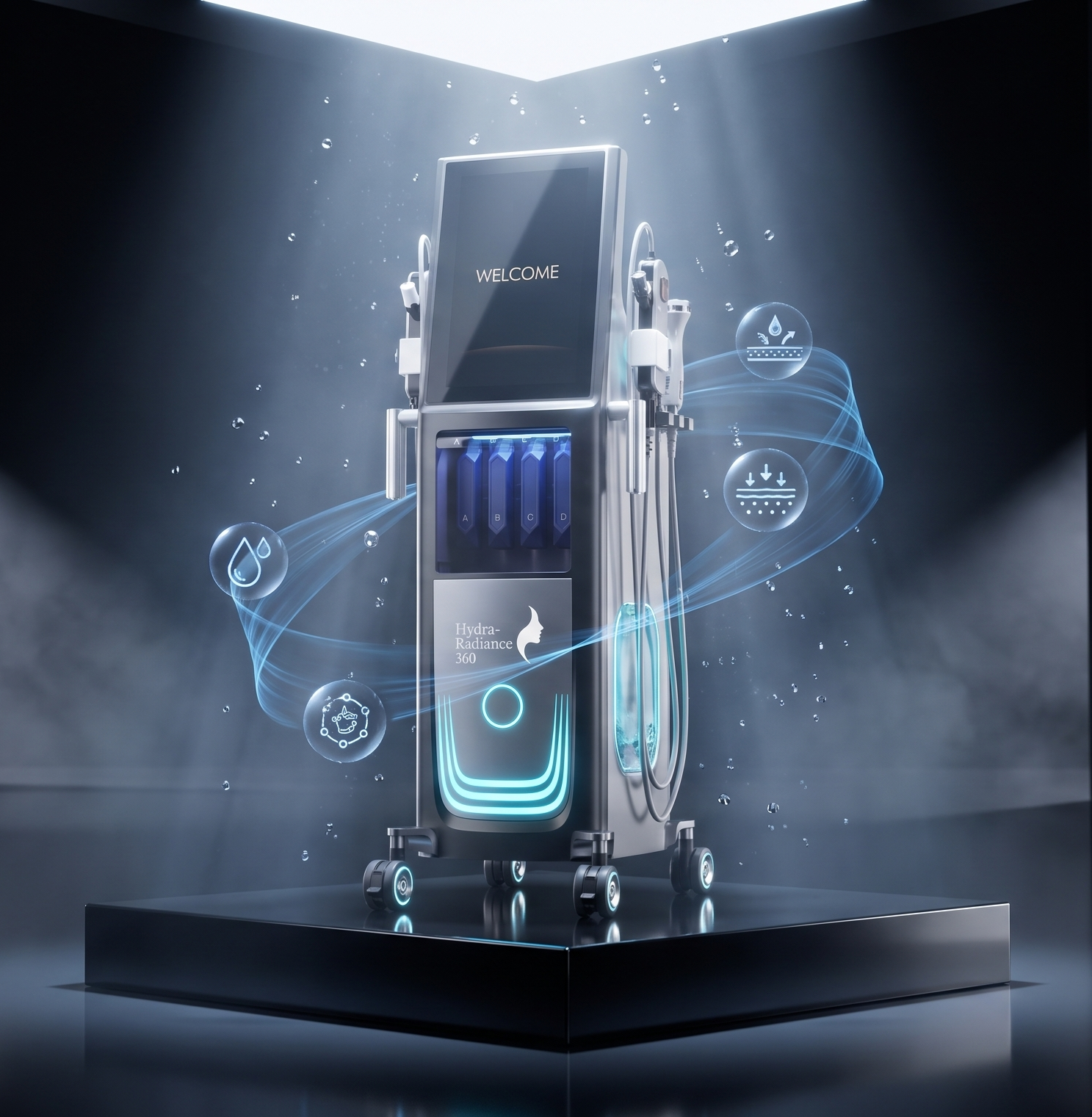 Hydra-Radiance 360 device